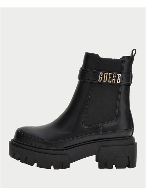 Yelma Guess ankle boots with logo writing GUESS | FL8YEA-ELE10BLACK