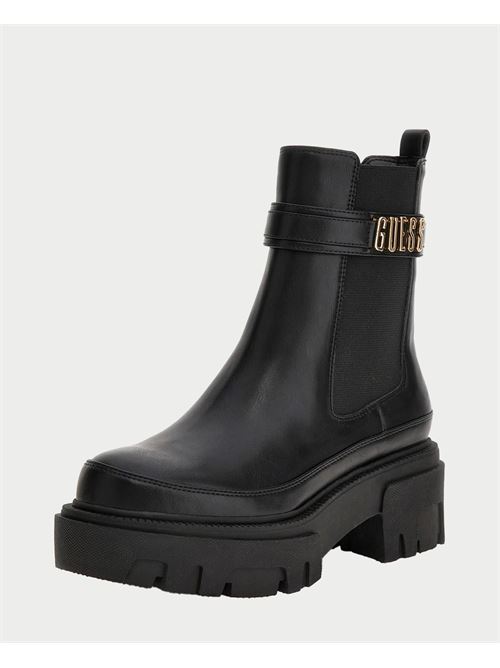 Yelma Guess ankle boots with logo writing GUESS | FL8YEA-ELE10BLACK