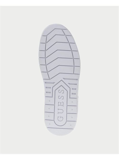 Sneakers donna Guess con suola in gomma e logo GUESS | FLFCLE-ELE12WHITE