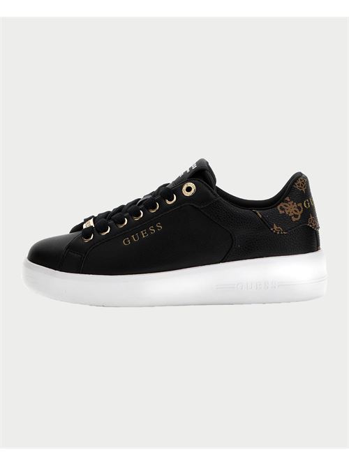 Sneakers donna Guess con logo dorato GUESS | FLFRO2-FAL12BLACK