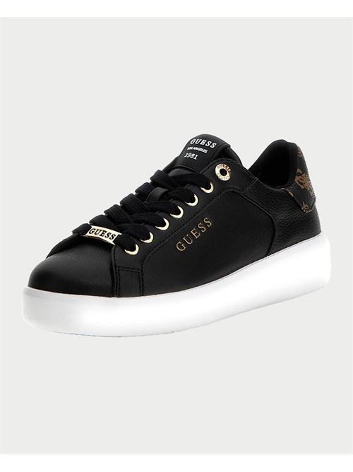 Sneakers donna Guess con logo dorato GUESS | FLFRO2-FAL12BLACK