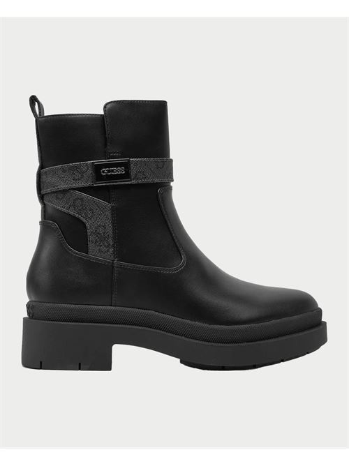 Guess women's boots with decorative strap GUESS | FLTOVE-ELE10BLKCO