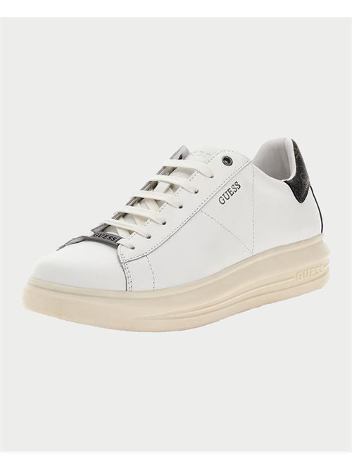 Sneakers uomo Guess vibo in misto pelle GUESS | FM8VIB-FAP12WBROC