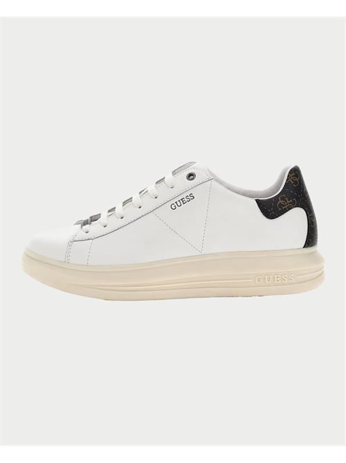 Sneakers uomo Guess vibo in misto pelle GUESS | FM8VIB-FAP12WBROC