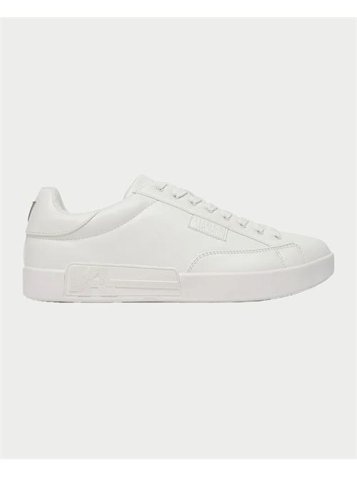 Sneakers basse uomo Guess stringate GUESS | FMFCAS-ELL12WHITE