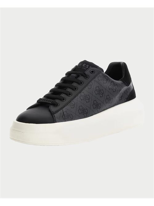 Sneakers uomo Guess elba con 4g logo GUESS | FMPVIB-FAL12BLACK