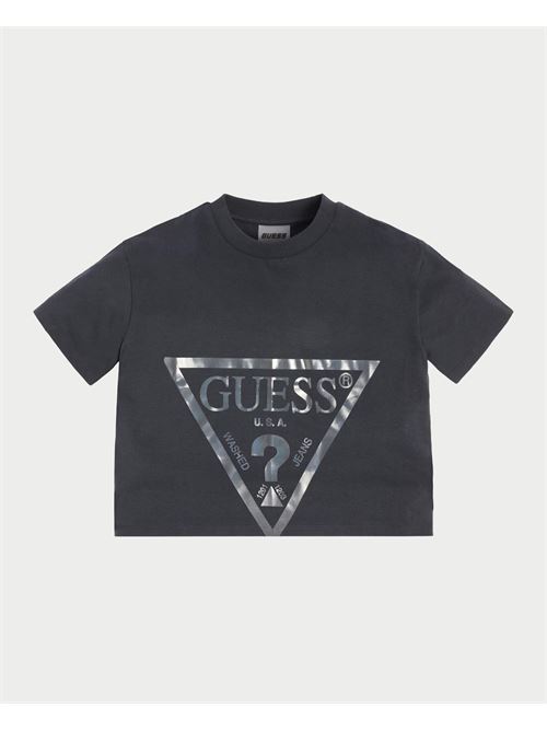 T-shirt bambina Guess in cotone con logo GUESS | J2BI41-K8HM0G7FQ