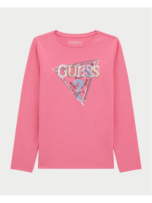 Maglia a maniche lunghe Guess per bambine