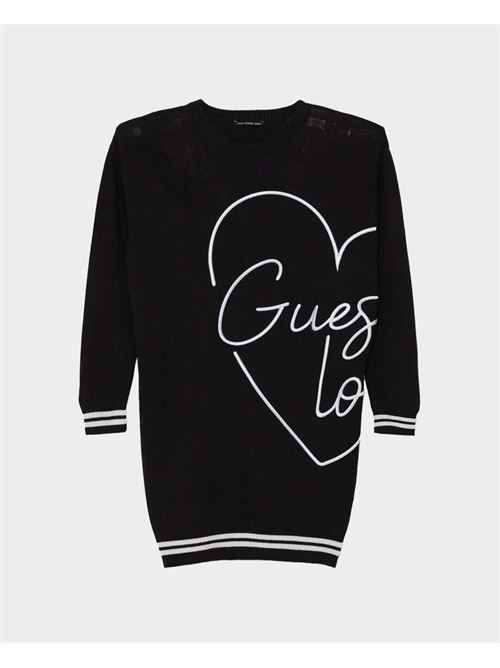 Vestito Guess in maglia per bambine GUESS | J4YK08-Z3FV0JBLK