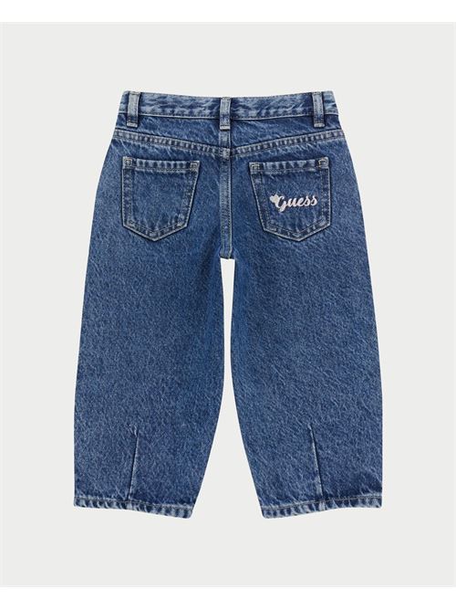 Guess 4-pocket jeans for girls with logo GUESS | K4BA08-D5D70MDOO