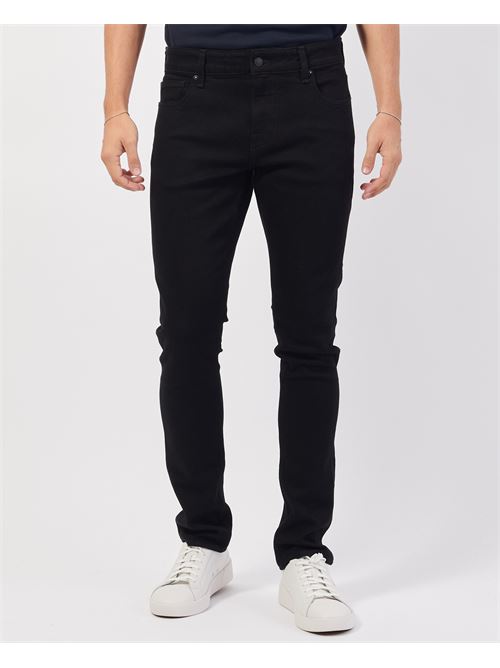 Jeans nero Guess modello skinny in misto cotone GUESS | M2YAN1-D4Q512CRB