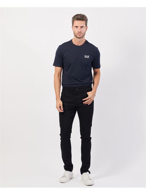 Jeans nero Guess modello skinny in misto cotone GUESS | M2YAN1-D4Q512CRB