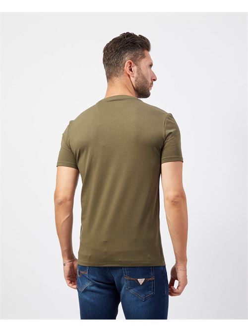 T-shirt uomo Guess slim fit in cotone con logo GUESS | M2YI24-J1314G8F6