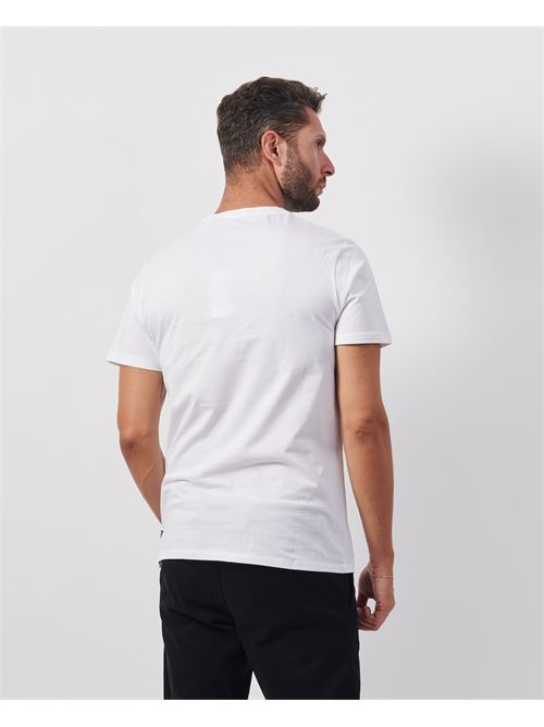 T-shirt à col rond pour hommes Guess avec logo en relief GUESS | M4BI61-K9RM1G011