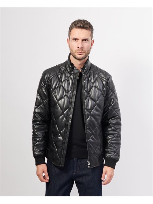 Bomber uomo Guess trapuntato