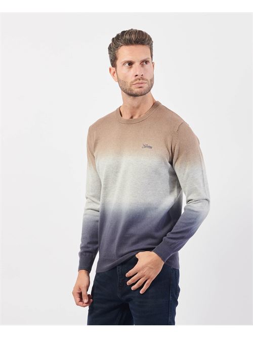 Maglione girocollo Guess a blocchi di colore GUESS | M4BR08-Z30W1FJ4N