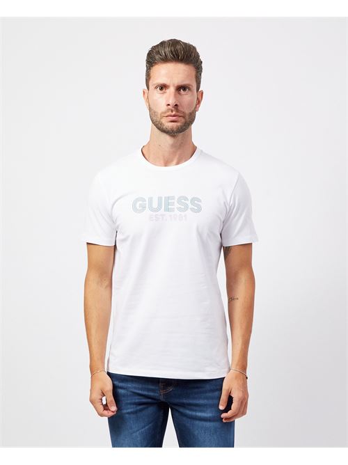 T-shirt uomo Guess slim fit in cotone GUESS | M4YI30-J1314G011