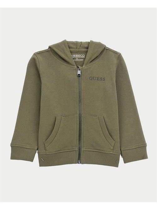 Guess sweatshirt for kids with back triangle logo GUESS | N3YQ07-KAUG0G896