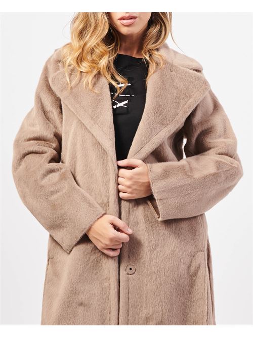 Guess long coat in synthetic fur GUESS | W4BL02-WGHM0F1AX