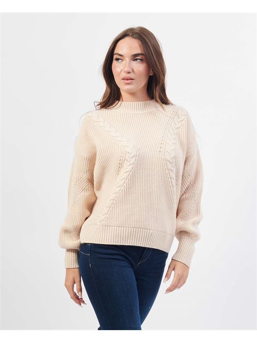 Pull à col rond Guess en laine mélangée GUESS | W4BR41-Z3HW0F1XL