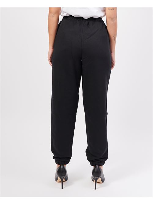 Pantaloni jogger Guss con mini etichetta GUESS | W4YB33-KC811JBLK