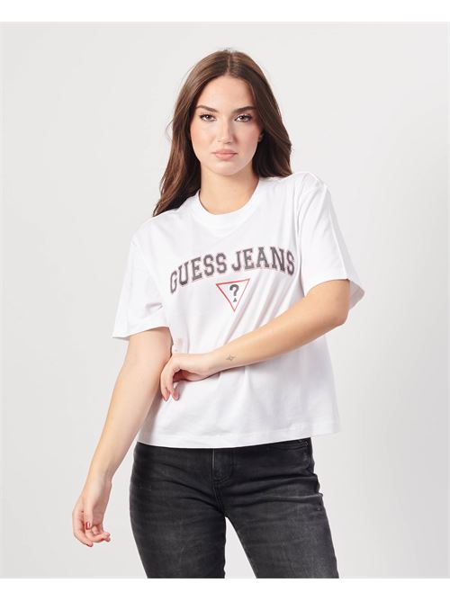 T-shirt boxy Guess avec logo GUESS | W4YI06-K8HM0G011