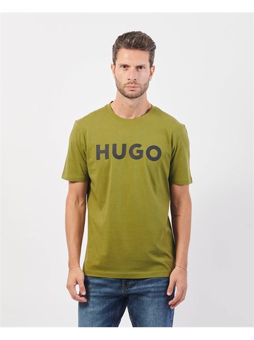 Hugo t-shirt coupe classique en coton HUGO | 50467556386