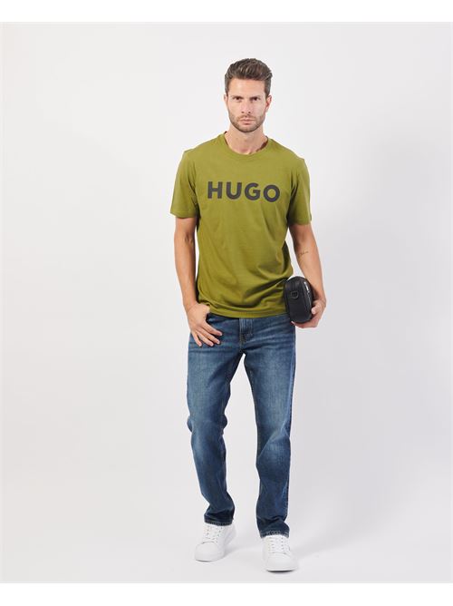 Hugo t-shirt coupe classique en coton HUGO | 50467556386