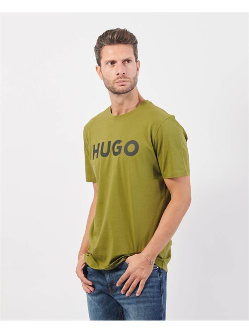 Hugo t-shirt coupe classique en coton HUGO | 50467556386