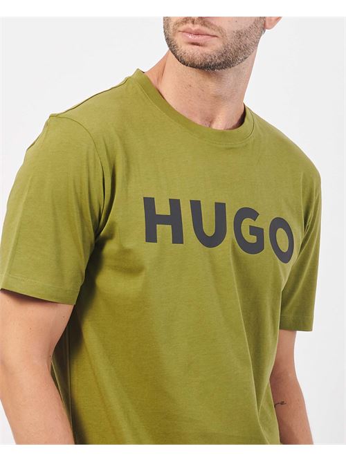 Hugo t-shirt coupe classique en coton HUGO | 50467556386