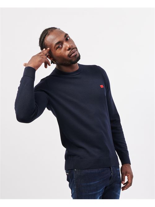 Pull homme Hugo avec ?tiquette logo HUGO | 50475083410