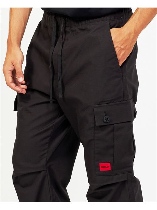 Pantaloni cargo uomo di Hugo gamba affusolata HUGO | 50493865001