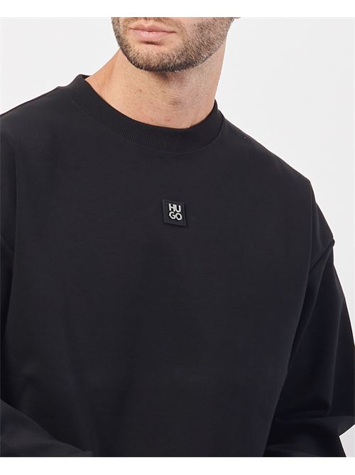 Sweat-shirt homme coupe classique Hugo avec logo d?structur? HUGO | 50509270001