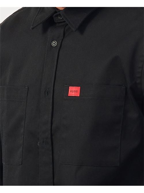 Chemise homme Hugo avec ?tiquette rouge avec logo HUGO | 50519614001