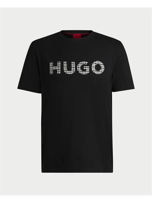 T-shirt uomo Hugo con logo a contrasto HUGO | 50519724001