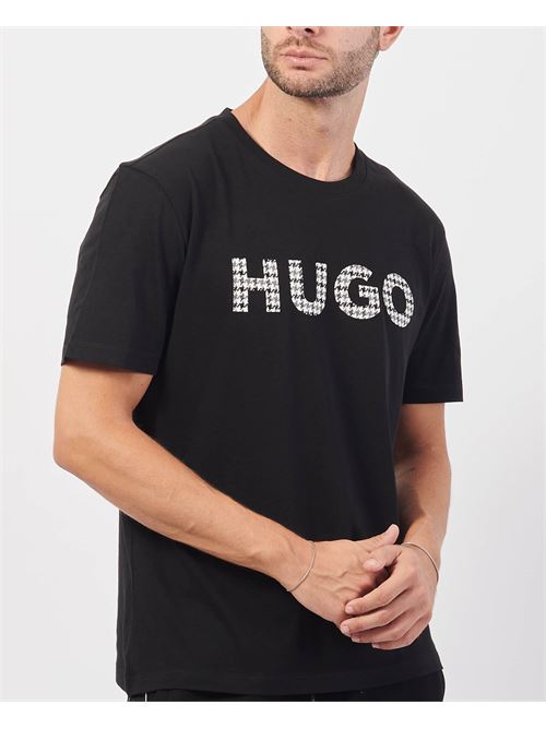 T-shirt uomo Hugo con logo a contrasto HUGO | 50519724001