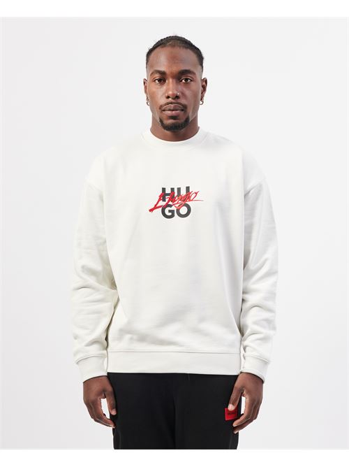 Sweat homme Hugo avec logo italique HUGO | 50521081101