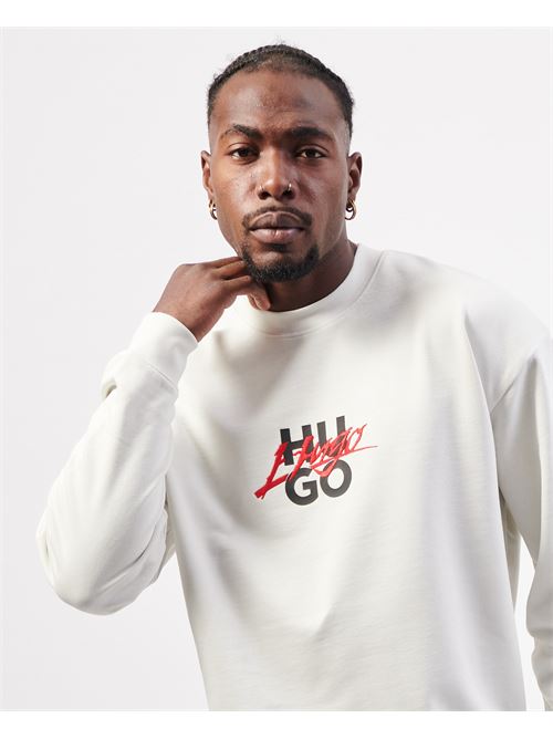 Sweat homme Hugo avec logo italique HUGO | 50521081101