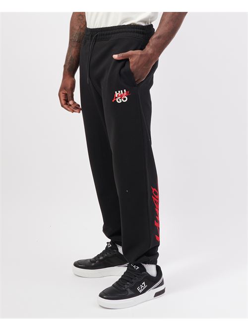 Pantalon de surv?tement Hugo avec double logo HUGO | 50521082001