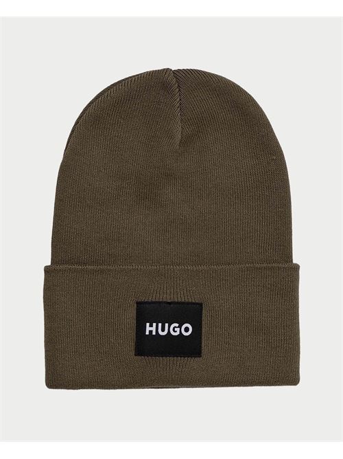 Bonnet Hugo en coton avec patch logo HUGO | 50521527257