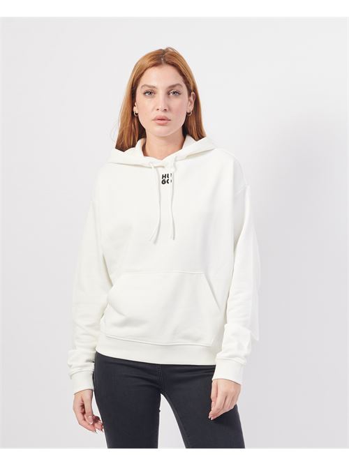 Sweat femme Hugo ? capuche en coton ?ponge HUGO | 50522423102