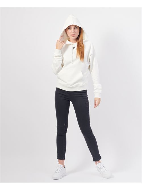 Sweat femme Hugo ? capuche en coton ?ponge HUGO | 50522423102