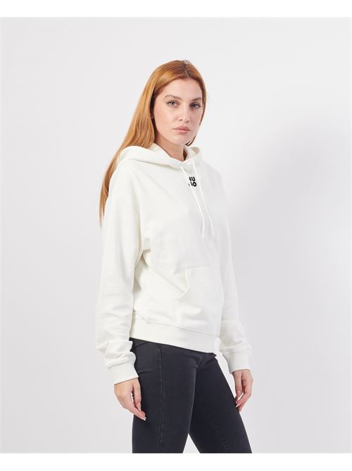 Sweat femme Hugo ? capuche en coton ?ponge HUGO | 50522423102