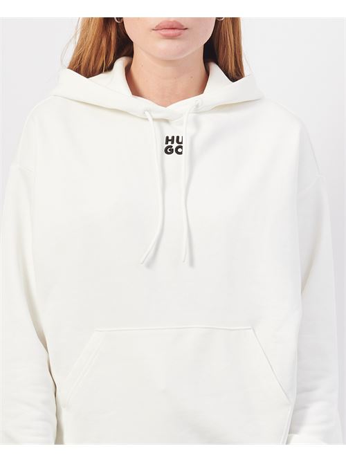 Sweat femme Hugo ? capuche en coton ?ponge HUGO | 50522423102