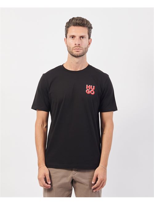 T-shirt uomo Hugo con logo in petto HUGO | 50522434001