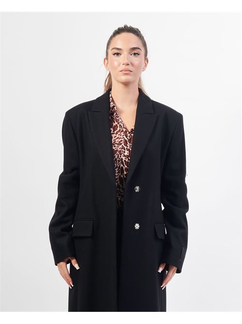 Manteau femme Hugo en laine mélangée coupe décontractée HUGO | 50523207001