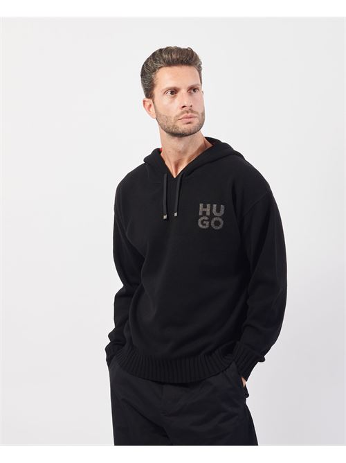 Pull homme Hugo avec capuche et cordon de serrage HUGO | 50527223001