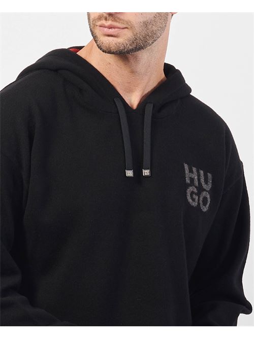 Pull homme Hugo avec capuche et cordon de serrage HUGO | 50527223001