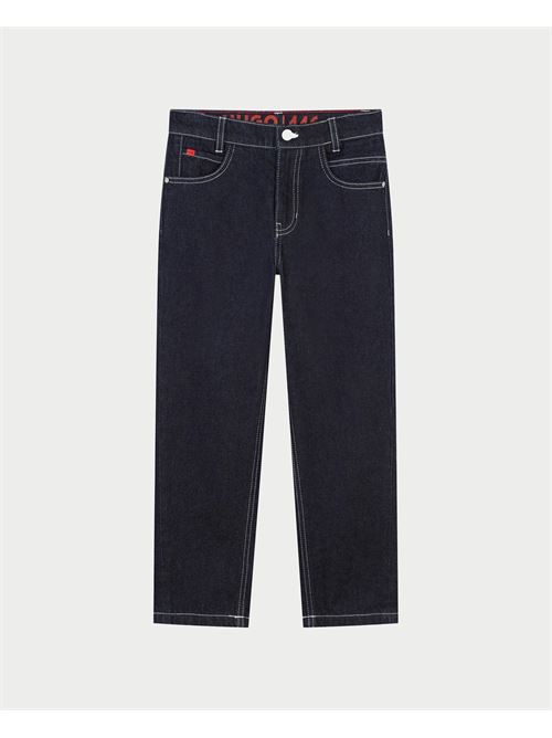 Jeans bambini Hugo in fit morbido HUGO | G00193Z09