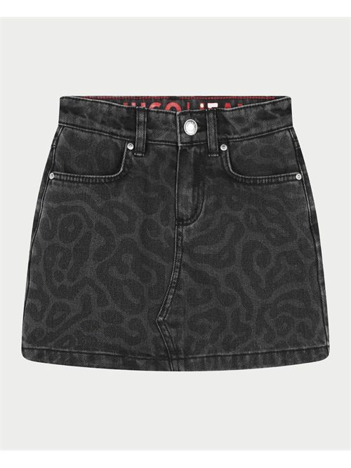 Hugo animal print skirt for girls HUGO | G00240Z20